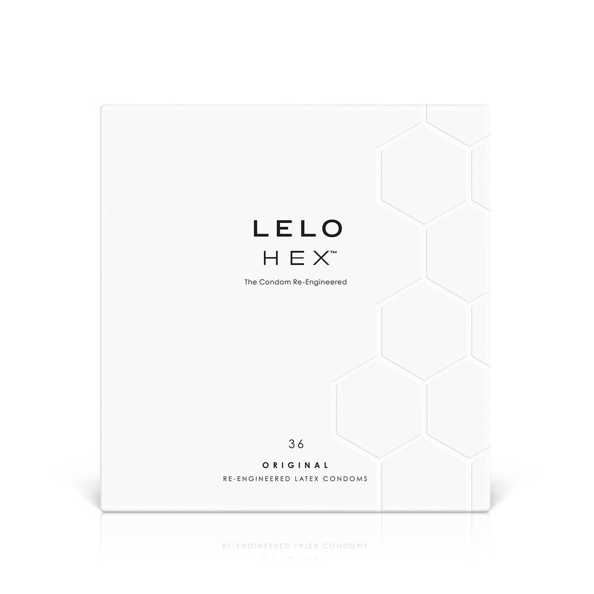 LELO HEX Original Condoms - 36 Pack