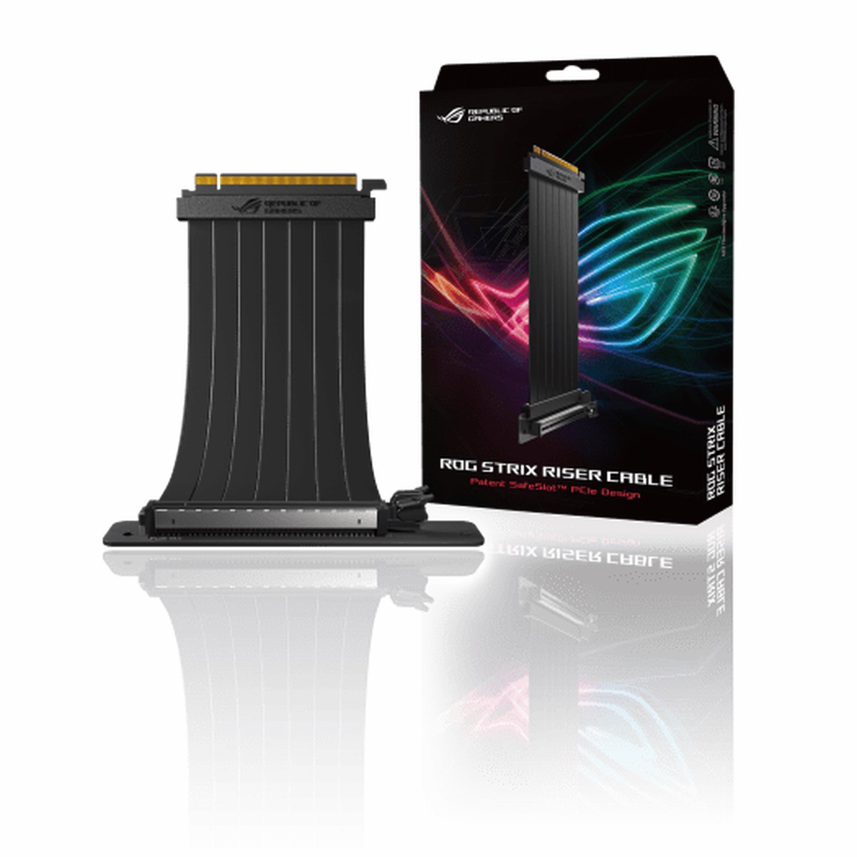 ASUS ROG Strix Riser RS200 Riser Cable 240mm PCI-E x16 3.0 EMI Shielding
