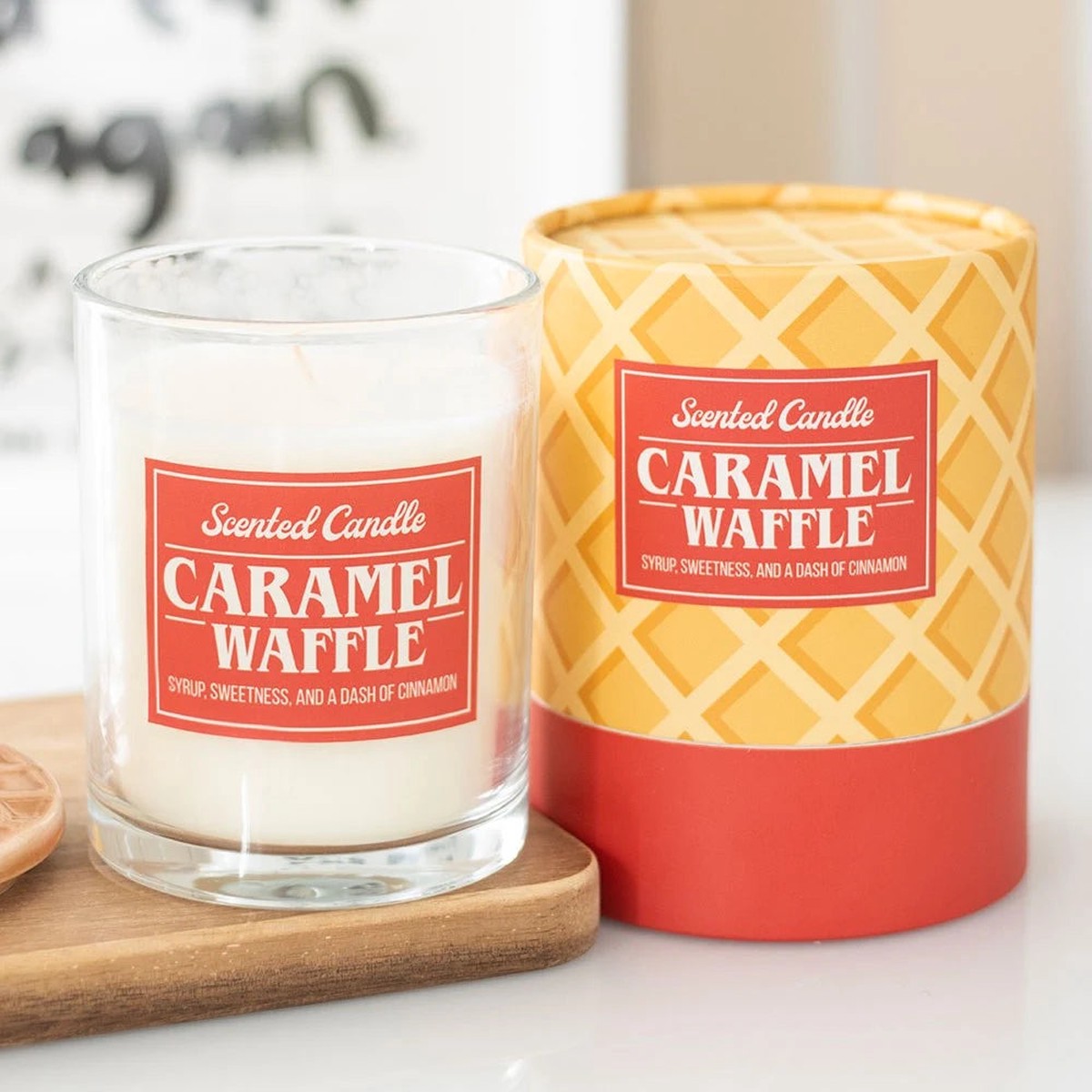 Caramel Waffle Scented Candle