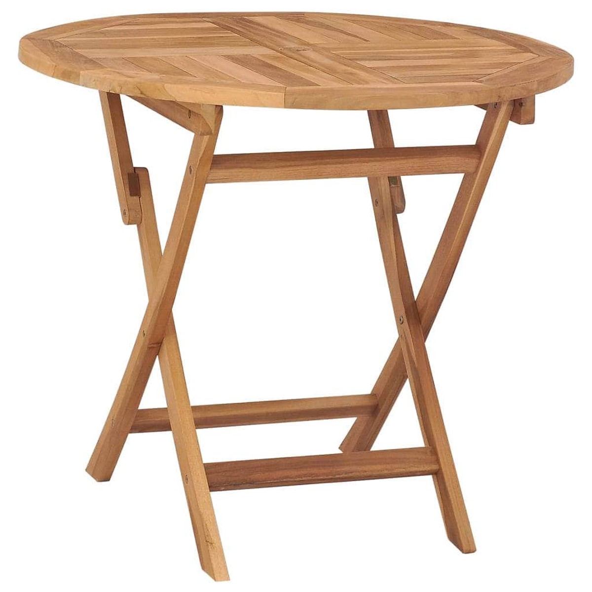 Folding Garden Table, Solid Teak Wood
